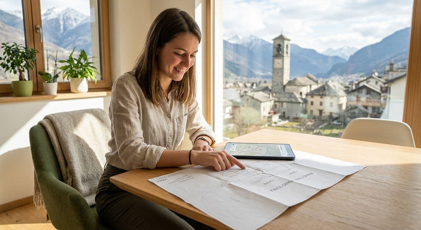 Planimetria catastale a Sondrio: cosa controllare prima di vendere casa
