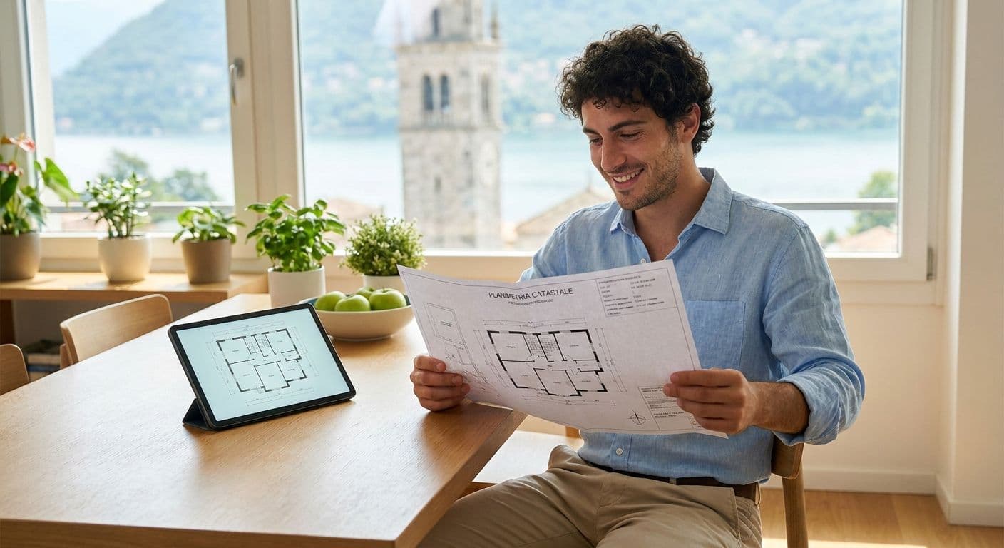 Planimetria catastale a Como: cosa controllare prima di vendere casa